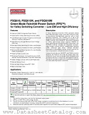 FSQ510 datasheet pdf Fairchild Semiconductor