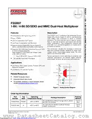 FSSD07 datasheet pdf Fairchild Semiconductor