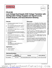 FXLA108 datasheet pdf Fairchild Semiconductor