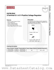 KA78L05AI datasheet pdf Fairchild Semiconductor