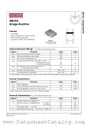 MB10S datasheet pdf Fairchild Semiconductor