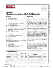 SG6846B datasheet pdf Fairchild Semiconductor