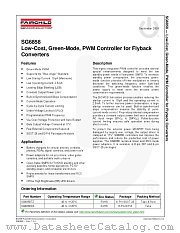 SG6858 datasheet pdf Fairchild Semiconductor