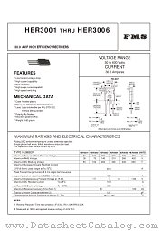 HER3002 datasheet pdf Formosa MS