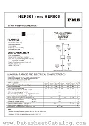 HER601 datasheet pdf Formosa MS