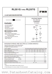 RL201G datasheet pdf Formosa MS