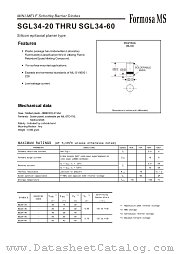 SGL34-20 datasheet pdf Formosa MS