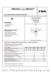 SM4937 datasheet pdf Formosa MS