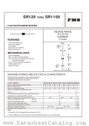 SR120 datasheet pdf Formosa MS