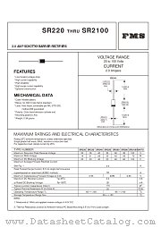 SR2100 datasheet pdf Formosa MS