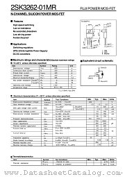 2SK3262 datasheet pdf Fuji Electric