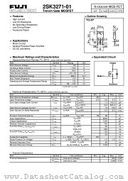 2SK3271-01 datasheet pdf Fuji Electric