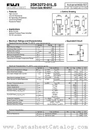 2SK3272-01L datasheet pdf Fuji Electric