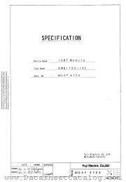 6MBI75S-140 datasheet pdf Fuji Electric