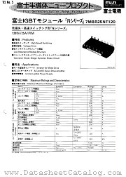 7MBR20NF120 datasheet pdf Fuji Electric