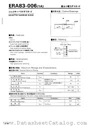 ERA83-006 datasheet pdf Fuji Electric