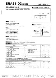 ERA91-02 datasheet pdf Fuji Electric