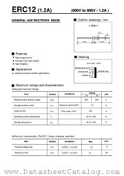 ERC12 datasheet pdf Fuji Electric