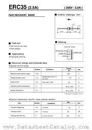 ERC35 datasheet pdf Fuji Electric