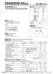 ESAB92M-03 datasheet pdf Fuji Electric