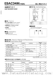 ESAC34M datasheet pdf Fuji Electric