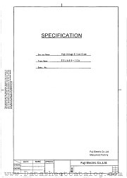 ESJA89-10A datasheet pdf Fuji Electric