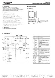 FA3630V datasheet pdf Fuji Electric