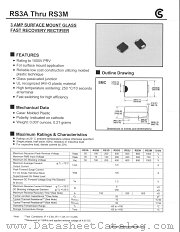 RS3J datasheet pdf Fuji Electric