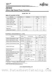 2SC3842 datasheet pdf Fujitsu Microelectronics