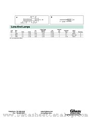 103-1 datasheet pdf Gilway Technical Lamp