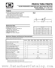 FR256G datasheet pdf GOOD-ARK Electronics
