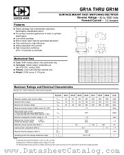 GR1A datasheet pdf GOOD-ARK Electronics