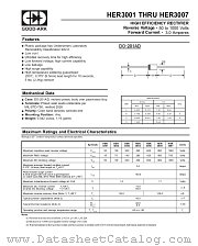 HER3003 datasheet pdf GOOD-ARK Electronics