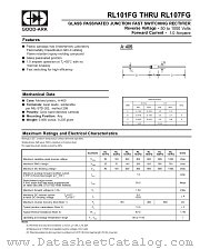 RL105FG datasheet pdf GOOD-ARK Electronics