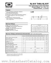 RL105F datasheet pdf GOOD-ARK Electronics