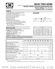 SB3B0 datasheet pdf GOOD-ARK Electronics