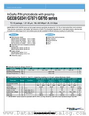 G8341-02 datasheet pdf Hamamatsu Corporation