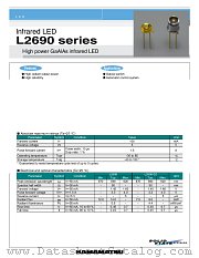 L2690-02 datasheet pdf Hamamatsu Corporation
