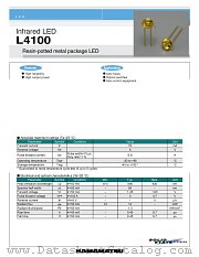 L4100 datasheet pdf Hamamatsu Corporation