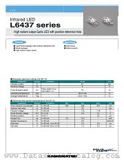 L6437 datasheet pdf Hamamatsu Corporation
