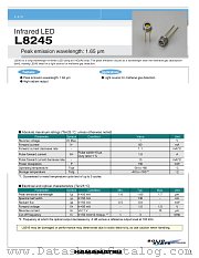 L8245 datasheet pdf Hamamatsu Corporation