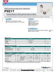 P9217 datasheet pdf Hamamatsu Corporation