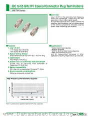 HV-TMP datasheet pdf Hirose Electric