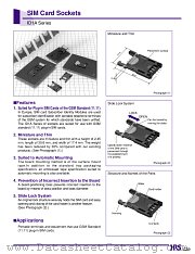 ID1A-6S-2.54SF datasheet pdf Hirose Electric