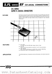 S.FL-LP-0.8DW datasheet pdf Hirose Electric