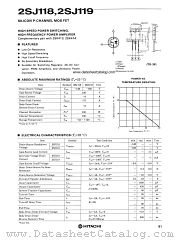 2SJ119 datasheet pdf Hitachi Semiconductor
