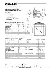 2SK440 datasheet pdf Hitachi Semiconductor