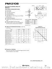 PM1210B datasheet pdf Hitachi Semiconductor