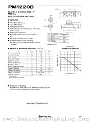 PM1220B datasheet pdf Hitachi Semiconductor