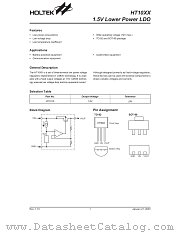 HT1015 datasheet pdf Holtek Semiconductor